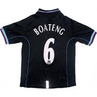 2000-01 Aston Villa Away Shirt Boateng #6 Y