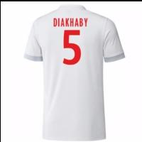 2017-18 Olympique Lyon Adidas Home Shirt (Kids) (Diakhaby 5)