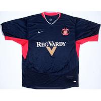 2003 04 sunderland away shirt xl