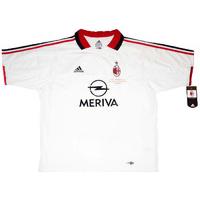 2003 AC Milan Match Issue UEFA Super Cup Shirt *BNIB* XL