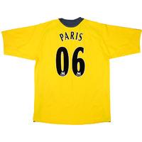 2005-06 Arsenal Away Shirt Paris 06 *Mint* L