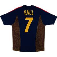 2002-04 Spain Third Shirt Raul #7 (Excellent) XXL