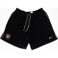 2007-08 Manchester United Away Shorts (Very Good) S