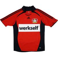 2007-08 Bayer Leverkusen Match Issue Home Shirt #9