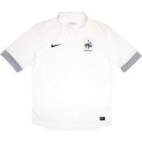 2012-13 France Away Shirt (Very Good) XXL