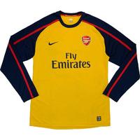 2008-09 Arsenal Match Issue Away L/S Shirt #13