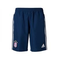 2017-2018 Bayern Munich Adidas Woven Shorts (Navy) - Kids