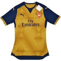 2015 16 arsenal player issue away european shirt actv fit bnib