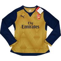 2015-16 Arsenal Away L/S Shirt *BNIB* Womens (XL)