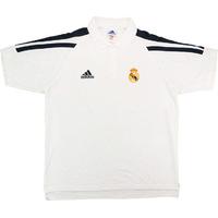 2001 Real Madrid Adidas Polo Shirt (Excellent) L/XL