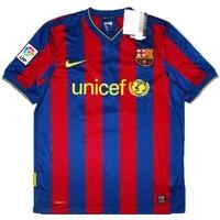 2009-10 Barcelona Home Shirt *w/Tags* XL