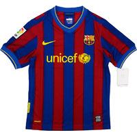 2009-10 Barcelona Home Shirt *BNIB* M.Boys