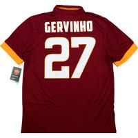 2014-15 Roma Home Shirt Gervinho #27 *w/Tags*