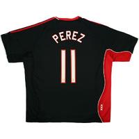 2006 07 ajax away shirt perez 11 good xxl