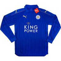 2016-17 Leicester Home L/S Shirt *BNIB*