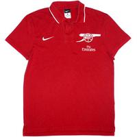 2010 11 arsenal nike polo t shirt very good l