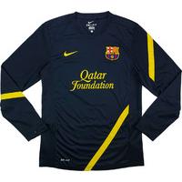 2011-12 Barcelona Nike Training L/S Shirt (Very Good) S