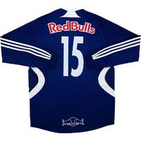 2007 08 red bull salzburg match issue away ls shirt 15