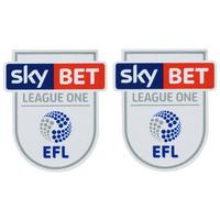2016-17 SkyBet EFL League One PRO S Player Issue Patch (Pair)
