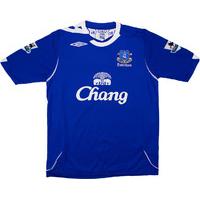 2006 07 everton home shirt excellent m