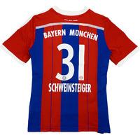 2014 15 bayern munich home shirt schweinsteiger 31 excellent mboys