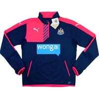 2015 16 newcastle puma 12 zip training top bnib xxl