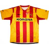 2007 08 korona kielce home shirt bnib xxl