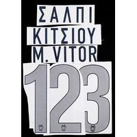 2013-14 PAOK Away/Third Name Set