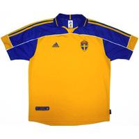 2000 02 sweden home shirt good l