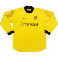 2000-01 Arsenal Player Issue GK Shirt (Excellent) XXL