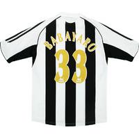 2005 07 newcastle home shirt babayaro 33 very good s