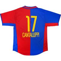 2002 04 fc basel home shirt cantaluppi 17 good m