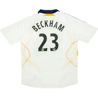 2007 08 la galaxy home shirt beckham 23 good xl