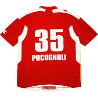 2009-10 Standard Liege Home Shirt Pocognoli #35 (Excellent) L