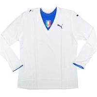 2006-07 Italy Player Issue Away L/S Shirt (Fair) XL