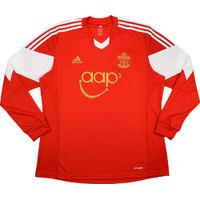 2013-14 Southampton Home L/S Shirt (Excellent) XL