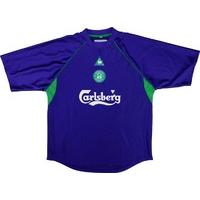 2001-03 Hibernian Away Shirt *Mint* XL