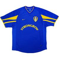 2001 03 leeds united away shirt very good m