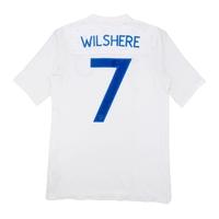 2010 11 england home shirt wilshere 7 excellent s