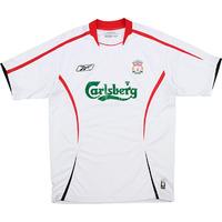 2005 06 liverpool away shirt good m