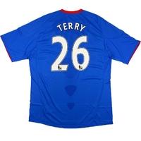 2010 11 chelsea home shirt terry 26 excellent s