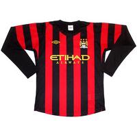 2011-12 Manchester City Away L/S Shirt (Very Good) M