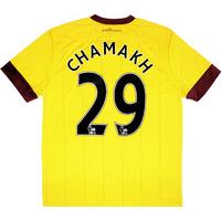 2010 13 arsenal away shirt chamakh 29 good xlboys