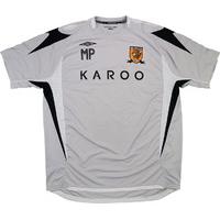 2009 10 hull city staff issue training shirt mp mark prudhoe xxl