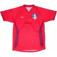 2006 08 south korea home shirt excellent xl