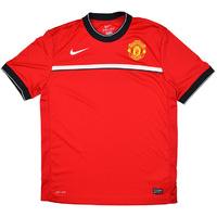 2011-12 Manchester United Nike Training Shirt (Excellent) L