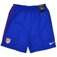 2013-14 Atletico Madrid Player Issue Home Shorts *BNIB*