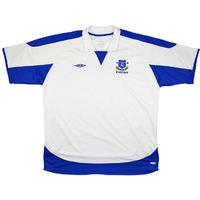 2004-05 Everton Umbro Training Shirt (Excellent) XXL