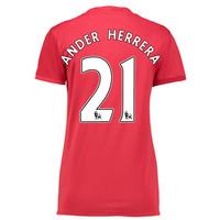 2016-17 Man United Womans Home Shirt (Ander Herrera 21)