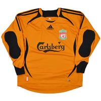 2006-07 Liverpool GK Shirt (Very Good) L.Boys